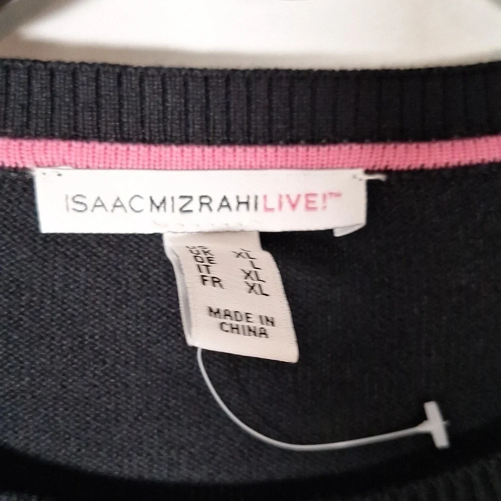 💚 Isaac Mizrahi Live light weight sweater
